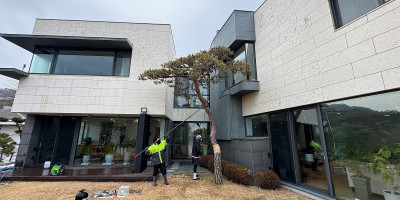 성북구 단독 주택 유리창 청소 작업 후기